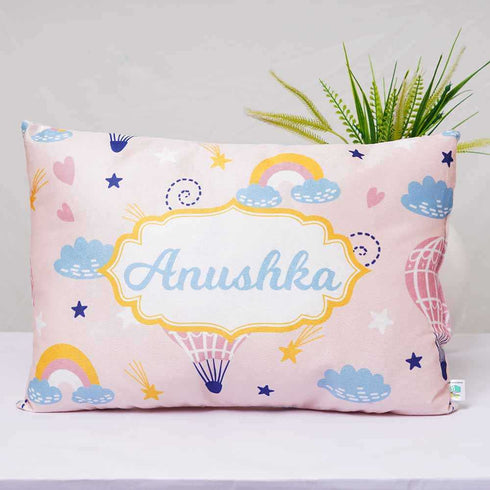 Personalized Air Balloons Printed Kids Pillow